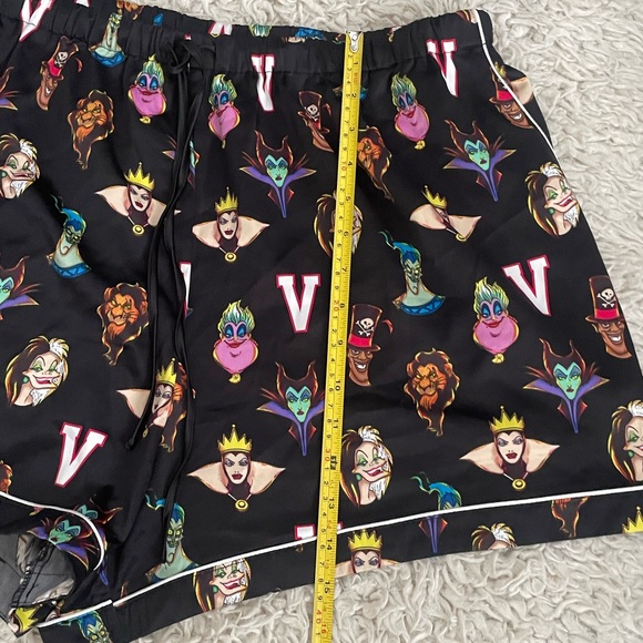 Disney Black Villain Print Pajama Set - Picture 9 of 11